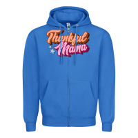 True Royal thankful mama Zipper Hoodie - JahusDesignShop
