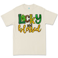 Bone St. Patrick's Lucky and blessed Premium Tee - OliviaCreatesArt