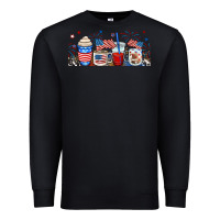 4th Of July Coffe Cups Premium Sweatshirt | Teevron
