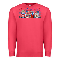Cardinal 4th of july coffe cups Premium Sweatshirt - RanaPortraitStore