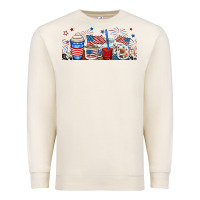 Sandshell 4th of july coffe cups Premium Sweatshirt - RanaPortraitStore