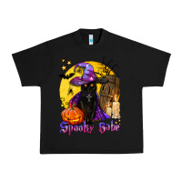 Black spooky babe black witch cat Urban Heavy Tee - BundleAndBundleShop