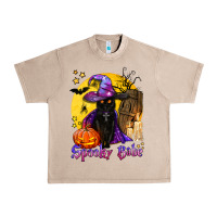 French Oak spooky babe black witch cat Urban Heavy Tee - BundleAndBundleShop