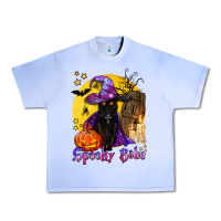 Grape Ice spooky babe black witch cat Urban Heavy Tee - BundleAndBundleShop