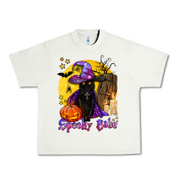 Pistachio spooky babe black witch cat Urban Heavy Tee - BundleAndBundleShop