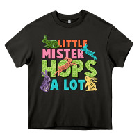 Asphalt Little mister hops a lot Easter Day Heavy Core Tee - CowGirlArtShop