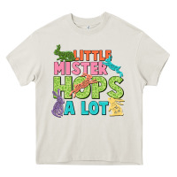 Cream Little mister hops a lot Easter Day Heavy Core Tee - CowGirlArtShop