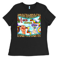 Black Pride lgbtq love always wins peace gender symbol Ladies Tee - BundleAndBundleShop