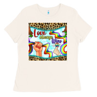 Bone Pride lgbtq love always wins peace gender symbol Ladies Tee - BundleAndBundleShop
