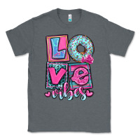 Charcoal Heather love vibes Classic Tee - OliviaCreatesArt