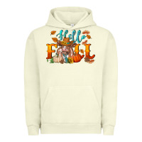 Pigment Pistachio hello fall heifer cow Urban Hoodie - RanaPortraitStore