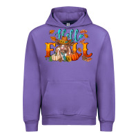 Tulip hello fall heifer cow Urban Hoodie - RanaPortraitStore
