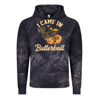Cloud Black i came in like a butterball funny Vintage Hoodie - linhVisuals