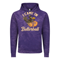 Cloud Purple i came in like a butterball funny Vintage Hoodie - linhVisuals