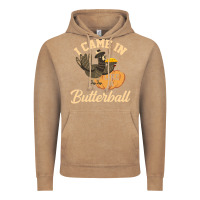 Vintage Coffee i came in like a butterball funny Vintage Hoodie - linhVisuals