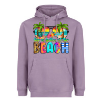 Lavender life is better at the beach Heavyweight Hoodie - RanaPortraitStore