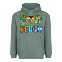 Sage life is better at the beach Heavyweight Hoodie - RanaPortraitStore