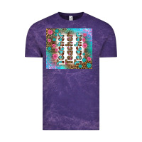 Cloud Purple teacher gemstone and pink flower tumbler Vintage Tee - BundleAndBundleShop