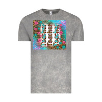 Cloud Rock teacher gemstone and pink flower tumbler Vintage Tee - BundleAndBundleShop