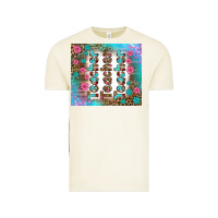 Vintage Arctic teacher gemstone and pink flower tumbler Vintage Tee - BundleAndBundleShop