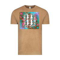 Vintage Camel teacher gemstone and pink flower tumbler Vintage Tee - BundleAndBundleShop