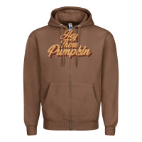Chestnut hey there pumpkin Zipper Hoodie - JahusDesignShop