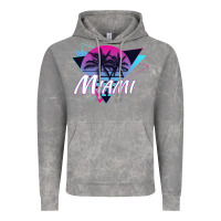 Cloud Rock miami beach souvenir vintage 80s Vintage Hoodie - linhVisuals