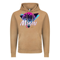 Vintage Camel miami beach souvenir vintage 80s Vintage Hoodie - linhVisuals