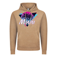 Vintage Coffee miami beach souvenir vintage 80s Vintage Hoodie - linhVisuals
