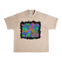 French Oak halloween neon leopard background Urban Heavy Tee - BundleAndBundleShop