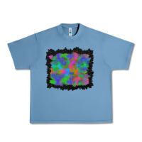 Pebble Blue halloween neon leopard background Urban Heavy Tee - BundleAndBundleShop