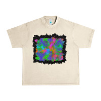Sandshell halloween neon leopard background Urban Heavy Tee - BundleAndBundleShop