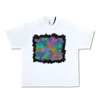 White halloween neon leopard background Urban Heavy Tee - BundleAndBundleShop