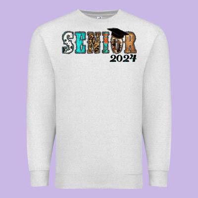 Western Senior 2024 Premium Sweatshirt Designed By Ranaportraitstore
