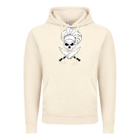 Vintage Artic chef skull and crossbones knives halloween Vintage Hoodie - linhVisuals