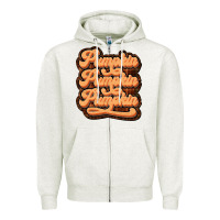 Oatmeal Heather pumpkin pumpkin pumpkin Zipper Hoodie - JahusDesignShop