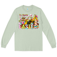 Matcha Im Digging Easter Long Sleeve Tee - CowhideDigitalArt