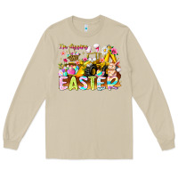 Mushroom Im Digging Easter Long Sleeve Tee - CowhideDigitalArt