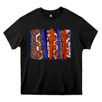 Black Basketball brushstroke Heavy Core Tee - HowdyJamesFarm