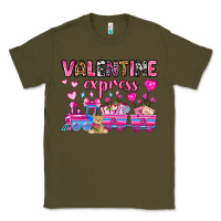 Army Green valentine express olivia Classic Tee - OliviaCreatesArt