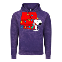 Cloud Purple christmas Vintage Hoodie - linhVisuals