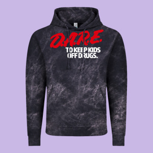 D.a.r.e Vintage Hoodie Designed By Linhvisuals