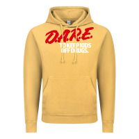 Vintage Mustard d.a.r.e Vintage Hoodie - linhVisuals