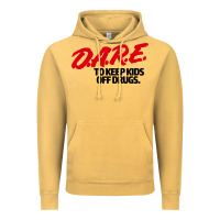 Vintage Mustard d.a.r.e Vintage Hoodie - linhVisuals