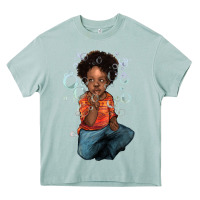 Afro Black Boy Heavy Core Tee | Teevron