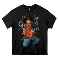 Black Afro black boy Heavy Core Tee - HowdyJamesFarm