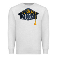 Oatmeal Heather senior 2024 graduation Premium Sweatshirt - RanaPortraitStore