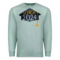 Seafoam senior 2024 graduation Premium Sweatshirt - RanaPortraitStore