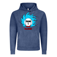 Vintage Denim thing 1 Vintage Hoodie - linhVisuals