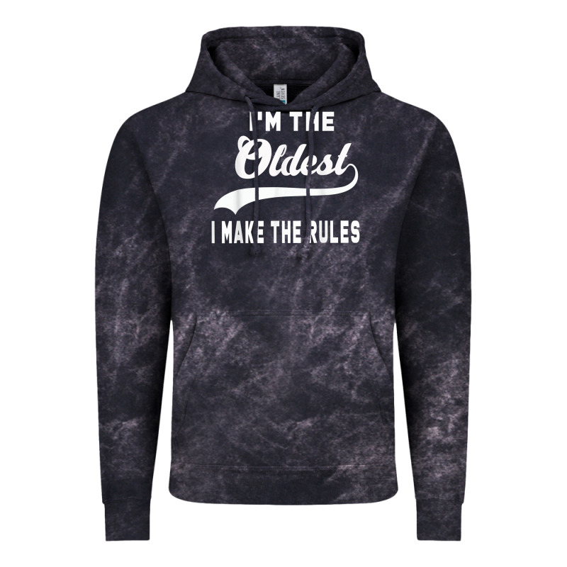 Im The Oldest I Make The Rules Siblings Family Vintage Hoodie by linhVisuals | Teevron